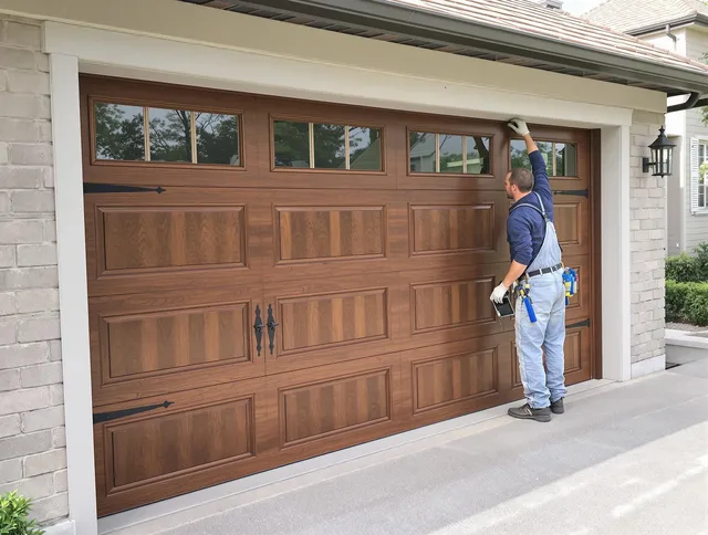 Custom garage door showcase by Port Orange Garage Door Repair in Port Orange