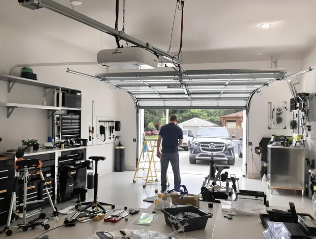 Garage door opener installation by Port Orange Garage Door Repair in Port Orange