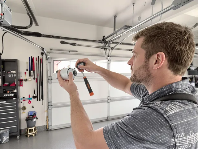 Garage door opener repair service by Port Orange Garage Door Repair in Port Orange